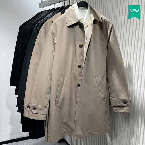 西班牙单二合一中长款秋冬风衣