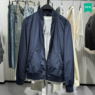 轻薄棒球领科技面料飞行员夹克4302460 柜329 男装 新品 401 春季