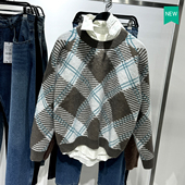 冬季 男士 新品 柜549 男装 图案提花针织衫 圆领套头毛衣4938307 406