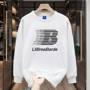 奥莱 t恤打底衫 新款 秋冬保暖套头长袖 常规圆领上衣服 卫衣男士