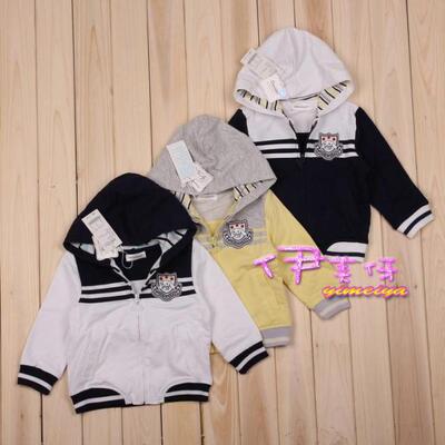 专柜正品春款男童装纯棉针织外套