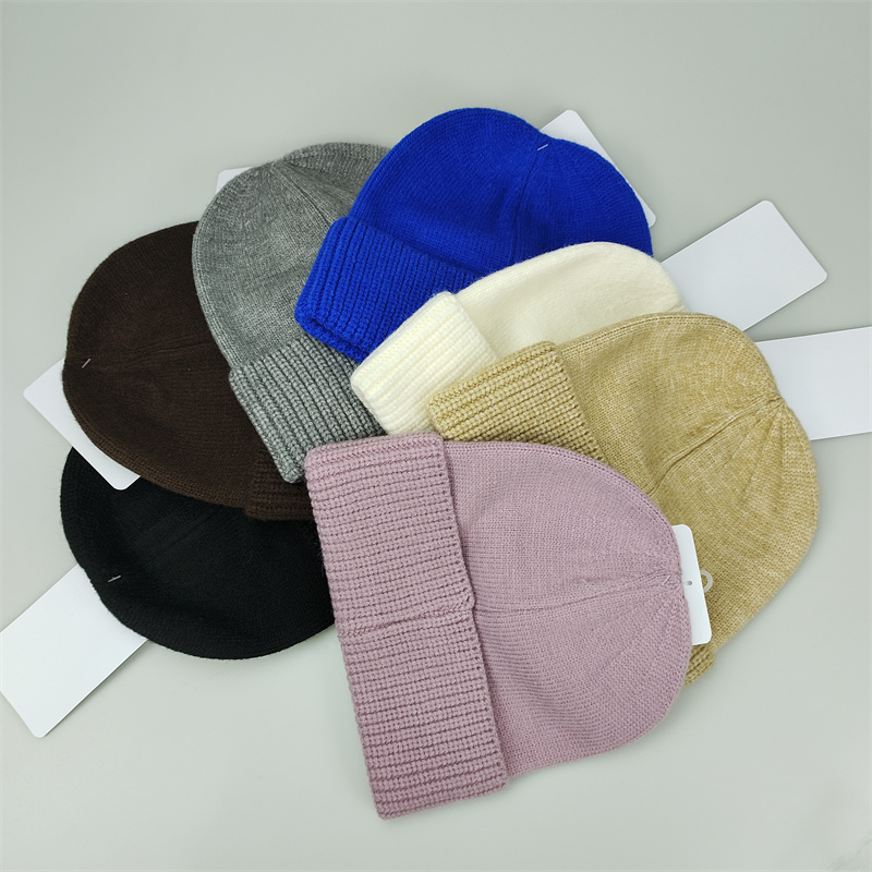 时尚品牌潮流线帽女冬季羊毛冷帽