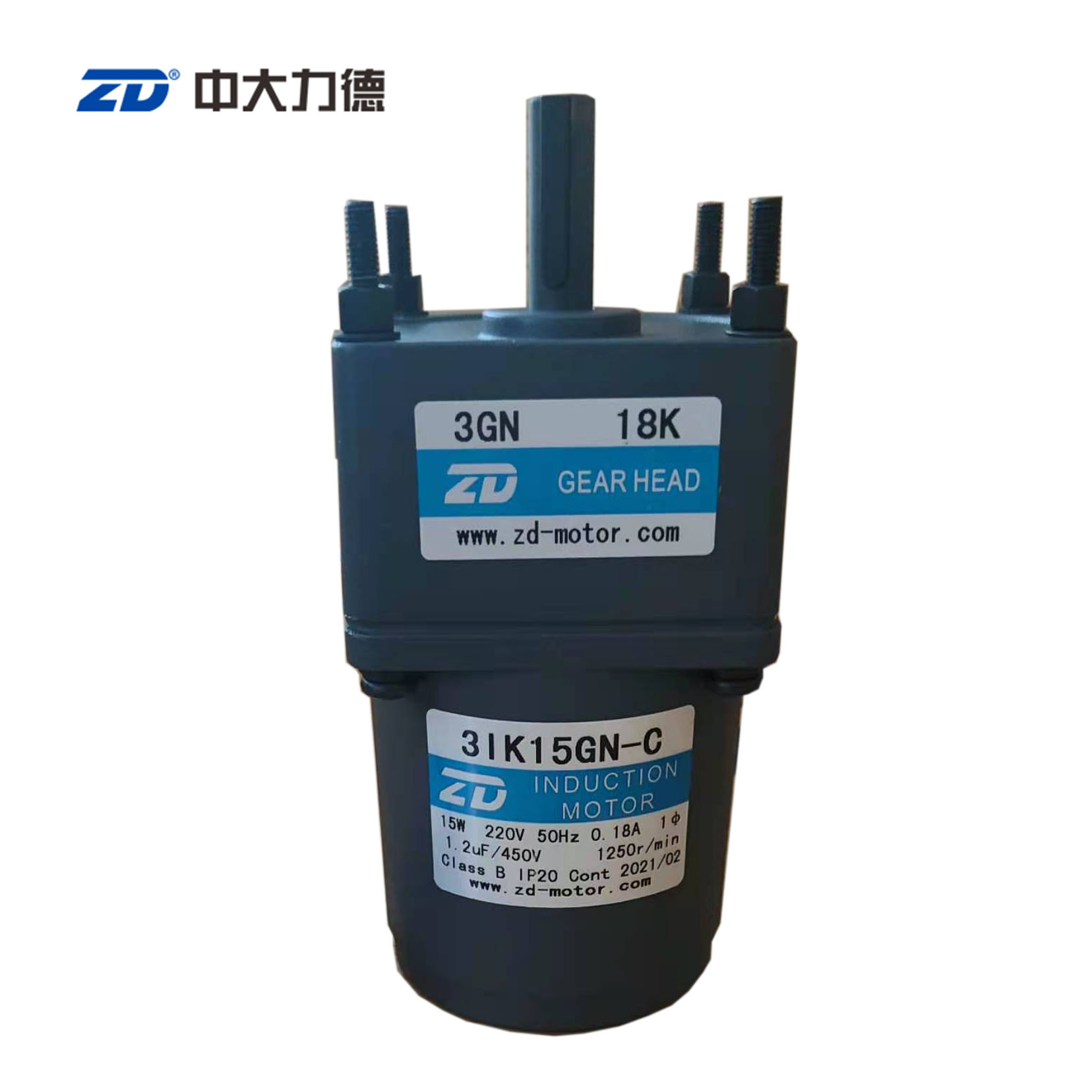 15W齿轴电机马达3IK15GN-C/3GN18K/25K/60K/100K200K齿轮箱减速箱