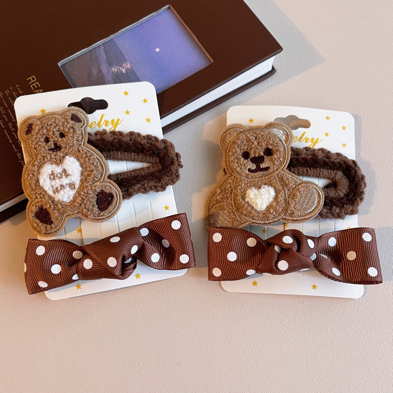 本守造发夹涤纶可爱原创