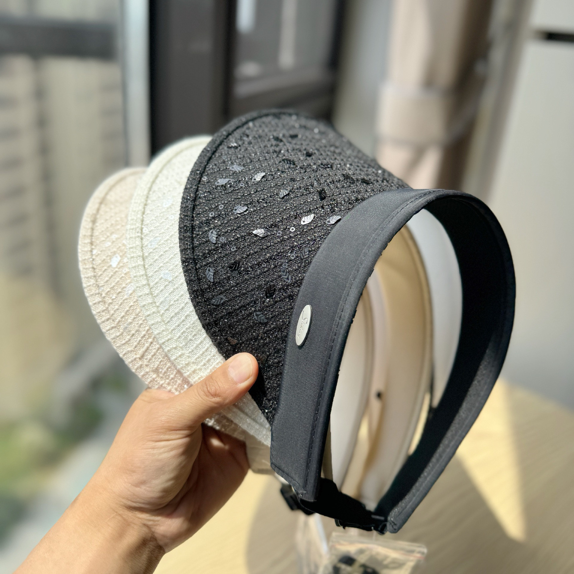 2025新款大帽檐空顶帽