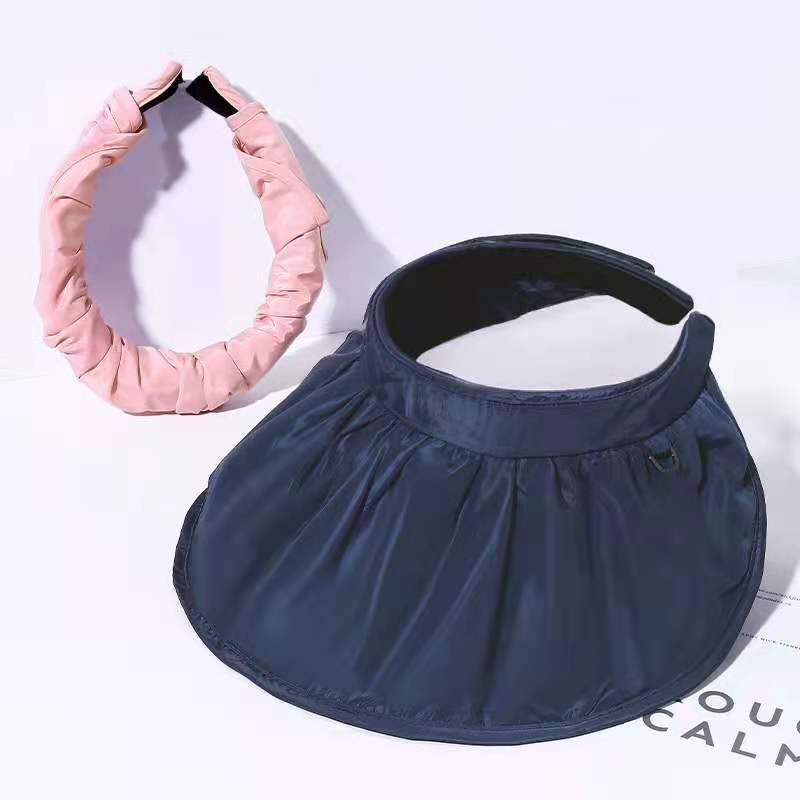 透气发箍两用太阳帽子夏季新品