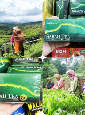 马来西亚 SABAH TEA 沙巴红茶 茶包 100%红茶 50g/100g