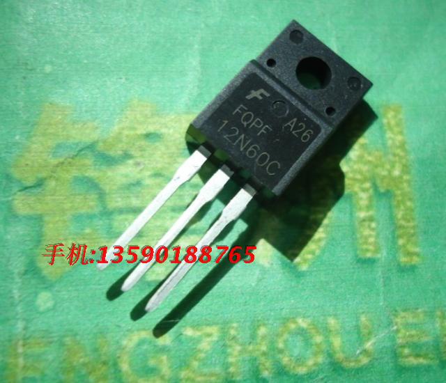 FQPF12N60C仙童 TO-220F场效应 MOS管