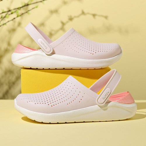 韵克洞洞鞋镂空休闲防水防滑