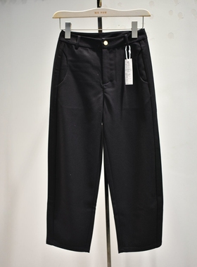 品牌女裤2026春季新款专柜时尚舒适高腰锥版镰刀裤YM70190