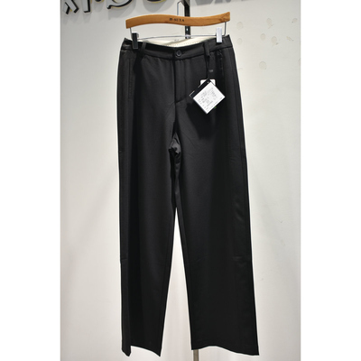 秋奕品牌女裤2026春季新品66151时尚显瘦气质高直筒西装休闲裤