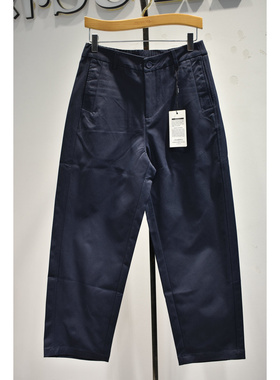 秋奕品牌女裤2026春季新品G2010舒适时尚高腰显瘦锥版直筒裤