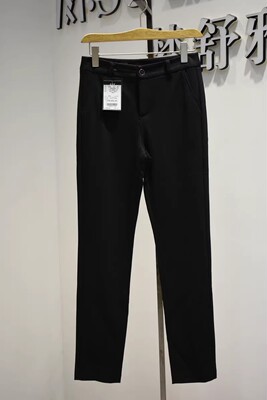 梦舒雅女裤职业锥版直筒裤