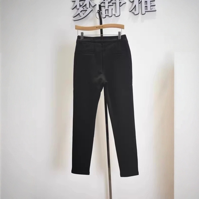 梦舒雅女裤2026春季新款19588561专柜新品舒适磨毛弹力厚款
