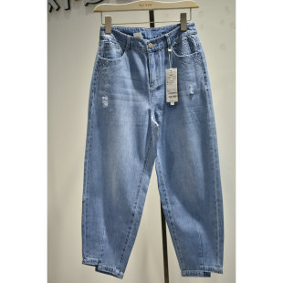 2026春季 牛仔老爹裤 新款 舒适显瘦锥版 12189076气质时尚 梦舒雅女裤