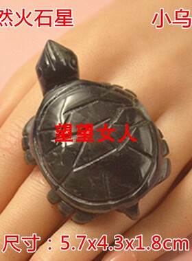 玉石龟可爱小石龟石雕金龟长寿龟