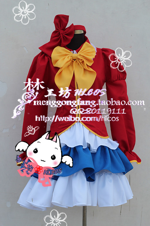 〖梦工坊cos〗V家 歌姬计划DIVA 初音miku 洋装 cosplay