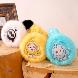 蛋仔派对儿童耳罩毛绒冬季防寒保暖男女童耳罩护耳朵学生耳捂子