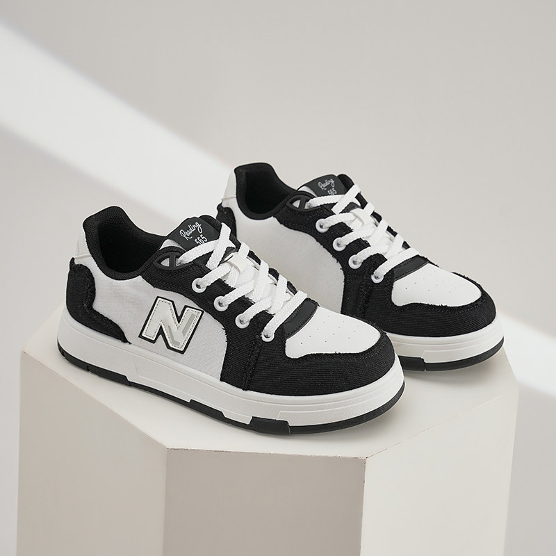 新百伦2026冬季新款情侣休闲鞋厚底防滑耐磨运动板鞋轻便跑步鞋男