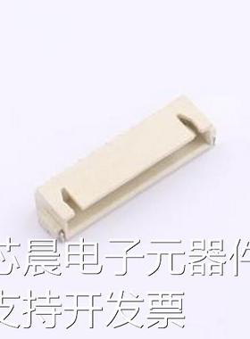 MXXH-2.54-10P-WT1-0-A 线对板针座 间距:2.5mm 卧贴 象牙白 SMD,