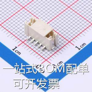 AFC15-S05CCA-00 线对板/线对线连接器 ZH 1.5mm 1x5P 立贴 存储