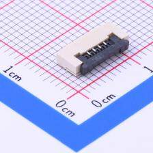 AFA01-S04FCC-00 FFC/FPC连接器 1mm P数:4 翻盖式 下接