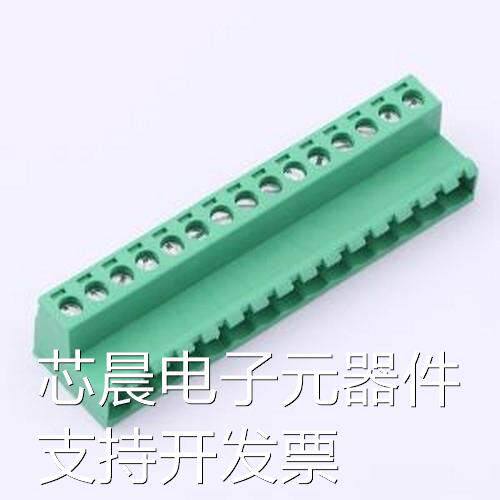 MX2EDGRK-5.08-15P-GN01-Cu-Y-A 插拔式接线端子 5.08mm 1x15P 排