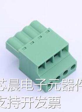 KF2EDGKC-5.0-4P 插拔式接线端子 5mm 1x4P 排数:1 每排P数:4 P=5