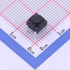 YTS1K0012ABT00 轻触开关 6x6x4.3H-JZ 250gf 防水插脚轻触开关