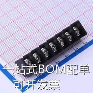 8.25mm 1x7P 栅栏式 接线端子 DBT30C 排 每排P数 8.25