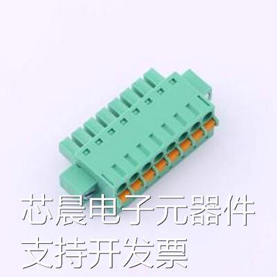 MX15EDGKDM-3.81-08P-GN01-Cu-A 插拔式接线端子 MX15EDGKDM-3.81