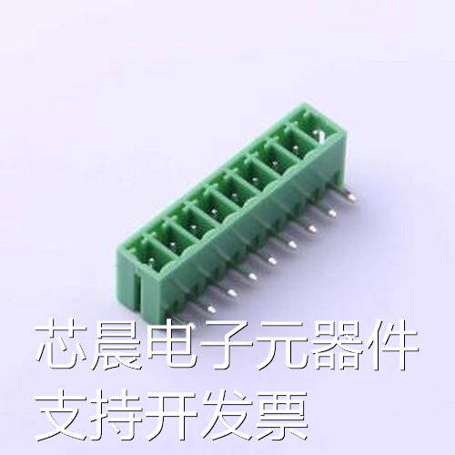 KF2EDGR-3.5-9P 插拔式接线端子 3.5mm 1x9P 排数:1 每排P数:9 弯