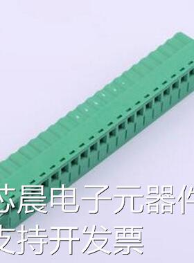 MX2EDGKM-5.08-22P-GN01-Cu-Y-A 插拔式接线端子 5.08mm 1x22P 排