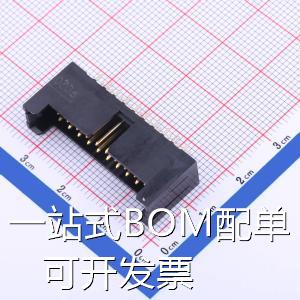 3114-20SG0BK00A1 IDC连接器(牛角/简牛) 2.54mm 2x10P排数:2每