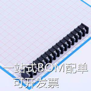 LW1B-8.25-16P-1Y-00A 栅栏式接线端子 8.25mm 1x16P 每排P数:16