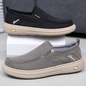 老北京布鞋 中老年爸爸鞋 2026春季 透气软底防滑商务休闲鞋 男式 布鞋