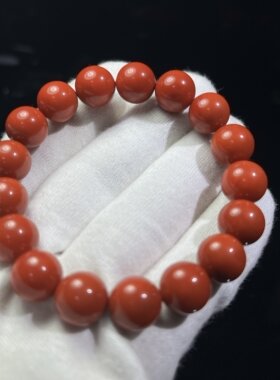 天然原矿柿子10mm手串