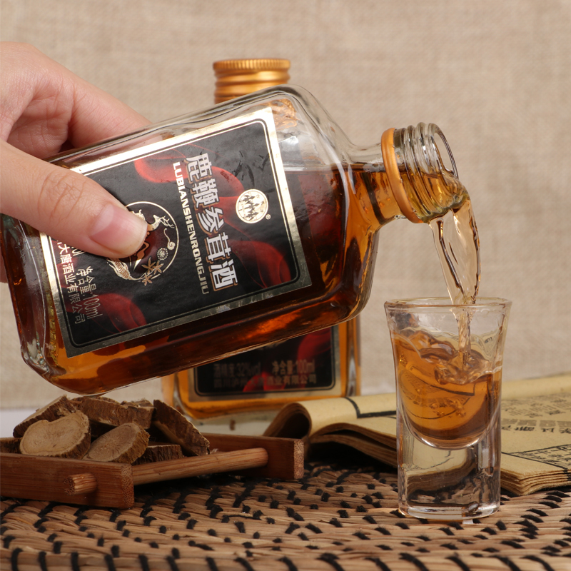 鹿鞭酒4瓶*100ml正宗男性用酒