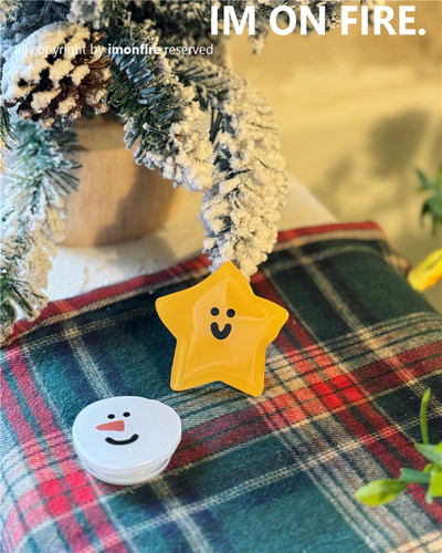 韩国ins卡通星星雪人气囊支架