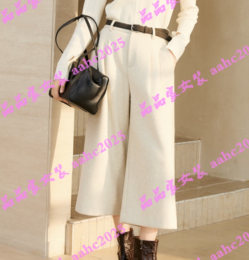 Aitoo·Suxi艾凸苏希2025冬装新款国内正品代购裤子 A2541KZ014