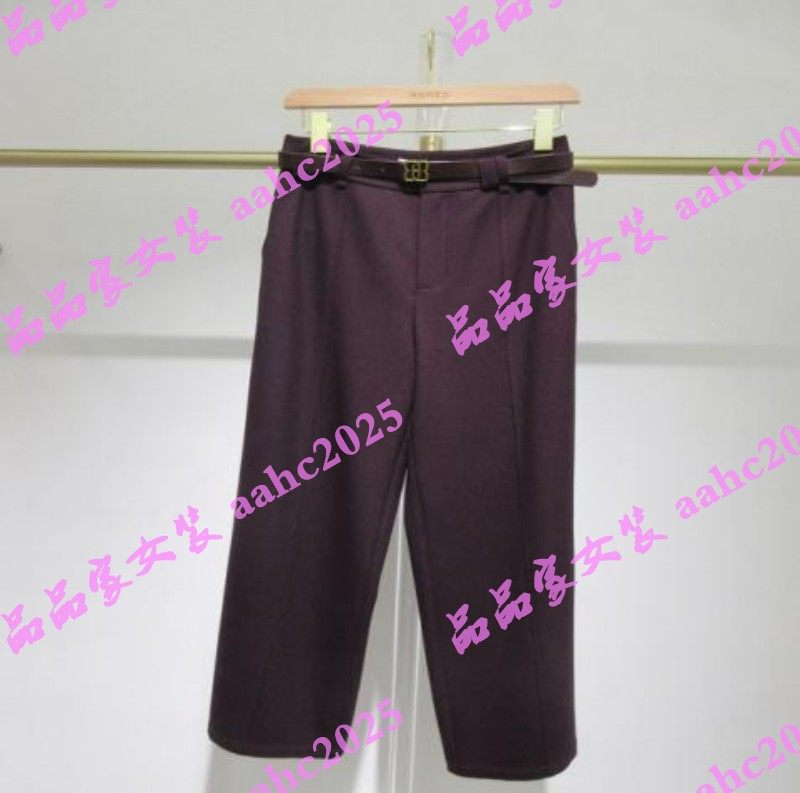 HANXU韩序2025冬装新款国内正品代购裤子H071AKZ8066 吊牌569