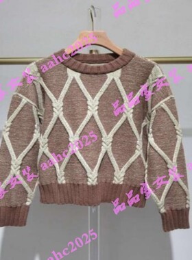 HANXU韩序2025冬装新款国内正品代购毛衫H075AMS8265 吊牌569