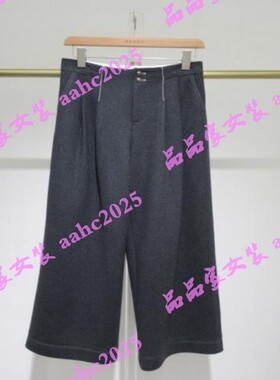 HANXU韩序2025冬装新款国内正品代购裤子H079AKZ8532 吊牌699