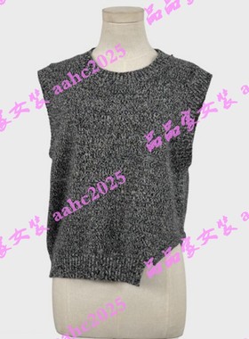 YIYAN艺燕2025冬装新款国内专柜正品代购针织马甲 48529