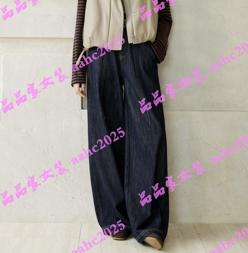 Aitoo·Suxi艾凸苏希2025冬装新款国内正品代购牛仔裤 A2541NK106