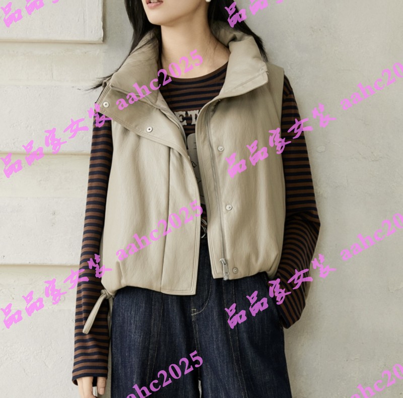 Aitoo·Suxi艾凸苏希2025冬装新款国内正品代购马甲 A2541YR116