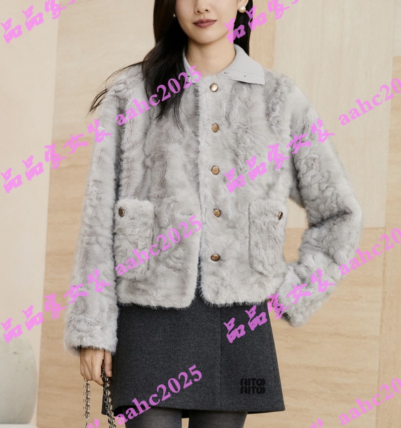 Aitoo·Suxi艾凸苏希2025冬装新款国内正品代购皮草 A2541PC209