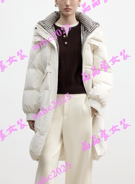 YOUXIZI尤西子2025冬装国内正品代购羽绒服2555R5814 吊牌1999