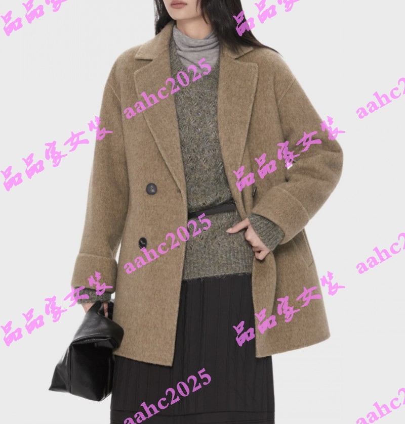 ISAYIDO傲丝度2025冬装新款国内正品代购双面呢174E3442 吊牌2199