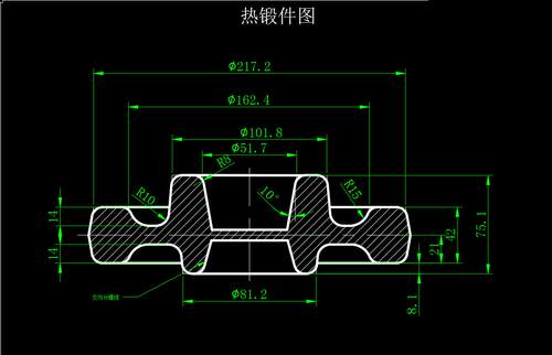 五速轮冲压成型工艺及模具CAD图纸设计